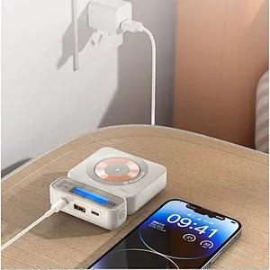 2024 new power bank 10000mAh Dual Charging  For Iphone Magnetic Power Bank Wireless Charger Portable Power Bank