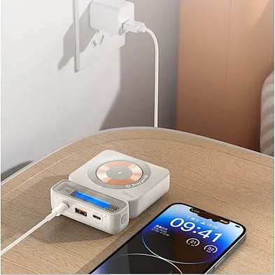 2024 new power bank 10000mAh Dual Charging  For Iphone Magnetic Power Bank Wireless Charger Portable Power Bank