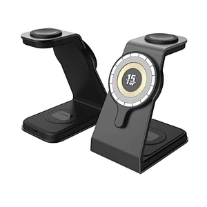 2024 new wireless Charging Station Wireless Charger Aluminum Alloy 3 In 1 wireless charger