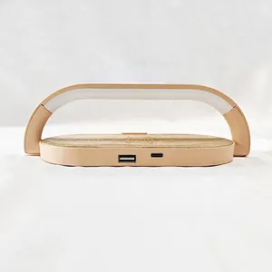 Charger Wood 3 In 1 Foldable Wireless Charger, Fast Wireless Charging