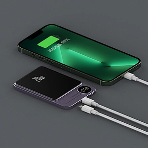 Magnetic Banks Power Bank 20000Mah with ultra-thin