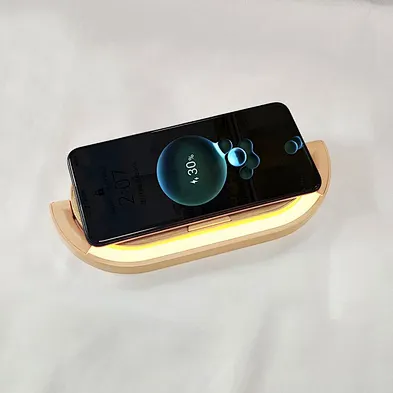 Charger Wood 3 In 1 Foldable Wireless Charger, Fast Wireless Charging