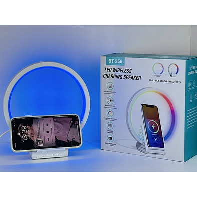 Led Speaker Charging Desktop Light Sound System For Bedside Lights Multifunction Wireless Charger