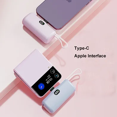 2024 hot sale power bank Built In Cables Fast Charging Portable Business Gift Set Power Bank Wireless Charger Usb