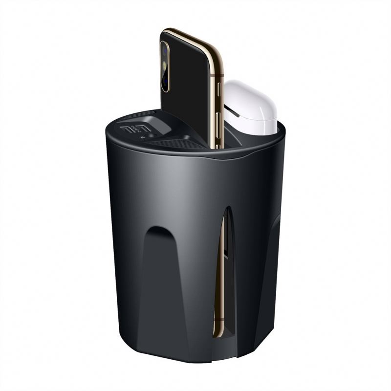 15W Fast Wireless Car Charger Cup Holder Stand For Samsung S9 Station Qi Wireless Chargting For iphone
