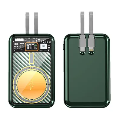 Portable 15W 5000Mah Powerbank Mini 10000Mah Wireless Magnetic 20W 3 In 1 Fast Charging Slim Power Bank