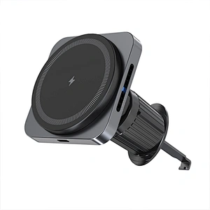 2024 new wireless charger Fast 15W Holder Charging Mag-Saf Magnetic Car Charger Wireless Phone Holder