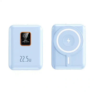 2024 NEW Built In Cables Fast Charging Portable 15W 10000 Mah Smart Wallet With Power Bank And Wireless Charger