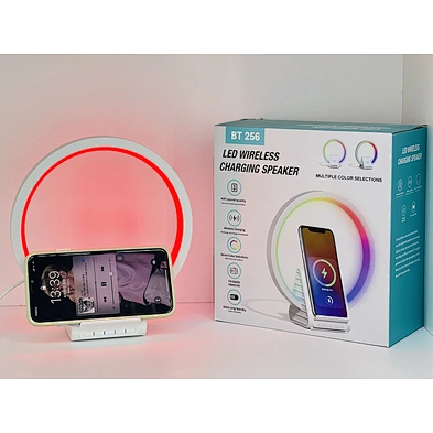 Led Speaker Charging Desktop Light Sound System For Bedside Lights Multifunction Wireless Charger