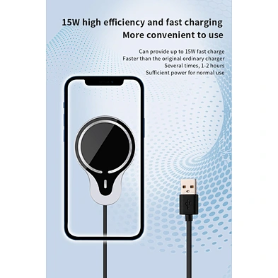 Wireless Car Charger For Car Trending Products Magnetic 15w Magnetic Wireless Charger Car Mount Phone Charger
