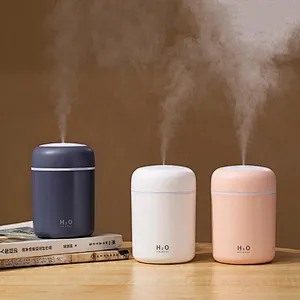 Mini portable cool mist ultrasonic atomizer usb 300ml air humidifier wholesaler for bedroom -HL5463