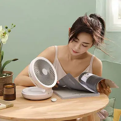 2024 NEW LED fan Portable Electric Fans Desktop Usb Mini Wind Power Handheld Fan Convenient multifunction