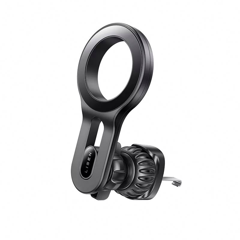 Magnetic Ring Bracket Mobile Stand Phone Holder Strong Portable Car Wireless Charger