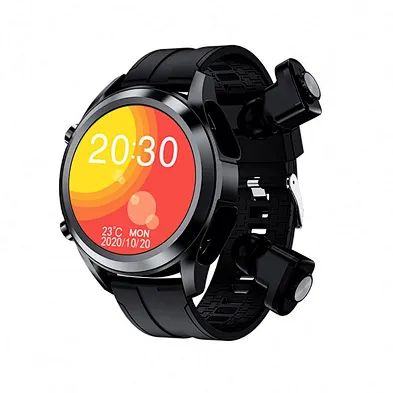 New Wholesale earphone watch smart bracelet Wireless technology smart watch with earbuds earphone and watch charger