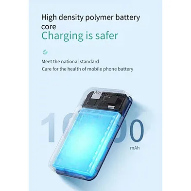 2024 new multifunction  power banak Adapter, And All 10000Mah Portable Wacharger Power Bank Wireless Charger