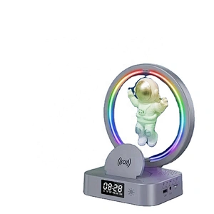 Clock Speaker Fast Charging All In 1 Stand Alarm Smart Light Led Table Digital Desk Sunrise Adapter Rgb Wireless Charger