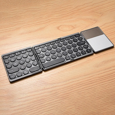 2024 Ultra-thin mini design Mini Keyboard Folding portable high quality keyboard multifunction