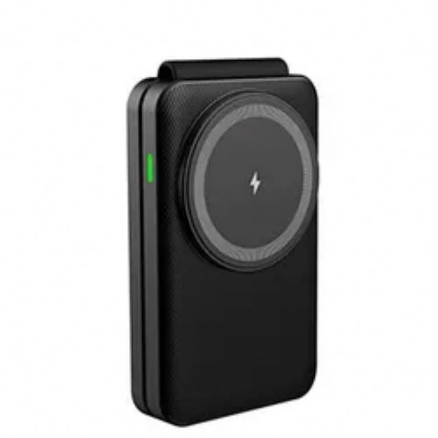 2024 phone holder multifunction wireless charger Magnetic Qi Wireless Charger Foldable 3 In 1 black
