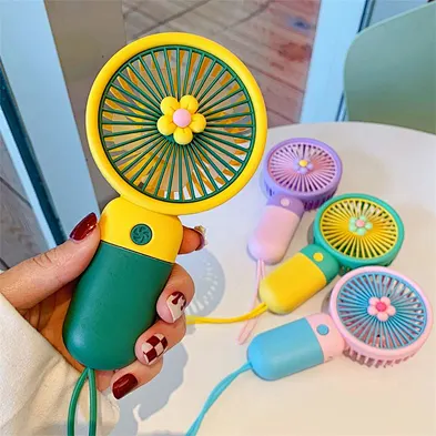 2024 hot sale portable  multifunction cooling fan Usb Portable Cute Mini Fan Handheld  Fan