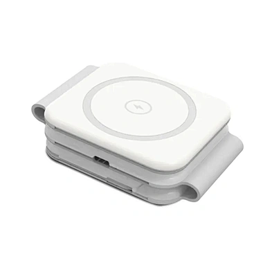 Designed Fast Charging 15W Portable Dock 3 In 1 Stand Qi Mobile Foldable Wireless Charger For Mobile Devices
