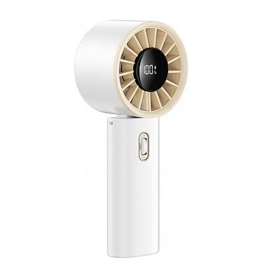 2024 Mini Wearable USB Rechargeable Fan - Long-Lasting Battery Portable Lightweight Powerful Wind