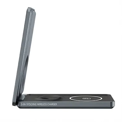 15W Magnetic Quick Charging Custom Phone Charging Holder Wireless Charger Qi Wireless Phone Charger