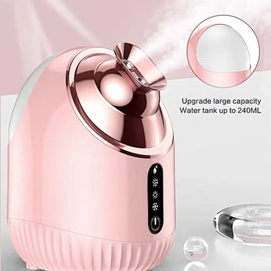 Face Nano Home Use Beauty Equipment Portable Spa Mist Sprayer Hot And Cold 2 In1 Multifunction Ionic Deeply Facial Steamer