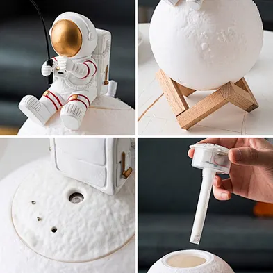 JEDI Modern Home Decoration Mini Humidifier Night Light Decoration Astronaut Bedroom Decoration Gift