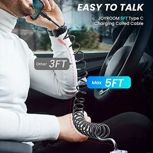 2024 hot sale multifunction 3 In 1 Fast C Car Charger With Retractable Usb Cable portable car charger