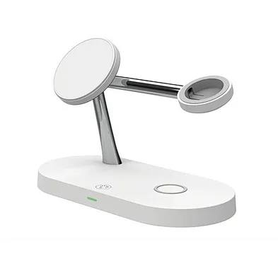 4 in 1 Multiple Devices Wireless Charging Station For Smartphone And Watch Qi Standard Wireless Charger 3 In Onr Portable