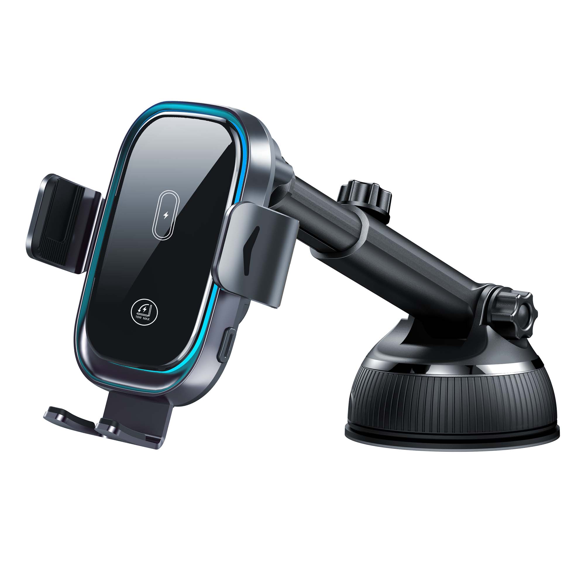 2024 new wireless charger Fast Charging New Magnetic Wireless Car Charger with night light multifunction