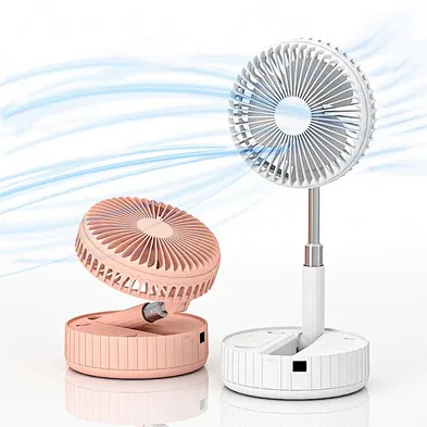 Wholesale Table Fan Air Cooler Fan Portable Rechargeable Fan Easy to Storage