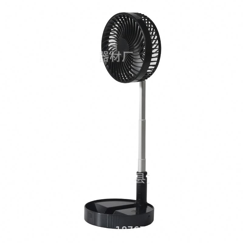 Floor Fan Mini Portable High Speed Usb Rechargeable Telescopic Foldable phone Pedestal Stand Fan Retractable Fan