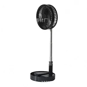 Floor Fan Mini Portable High Speed Usb Rechargeable Telescopic Foldable phone Pedestal Stand Fan Retractable Fan
