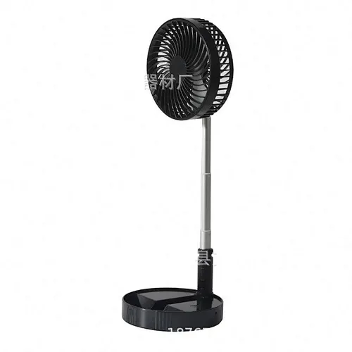 Floor Fan Mini Portable High Speed Usb Rechargeable Telescopic Foldable phone Pedestal Stand Fan Retractable Fan