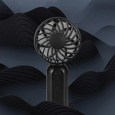 Summer Small Fan Electric Portable Lithium Battery Operated White Rechargeable Mini USB hand held fan