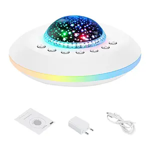 Wholesale projection lamp white noise sound machine baby with night light_HL4553