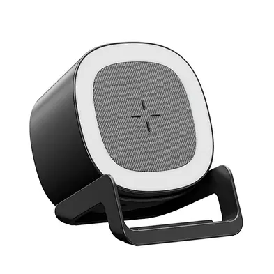 Hot Sale Led Table Light 15W Multifunction Wireless Charger Pad Stand With Speaker