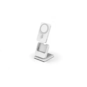 Dessktop Foldable 3 In1 Fast Charging Power Bank Detachable With Mobile Stand Magnetic Wireless Charger