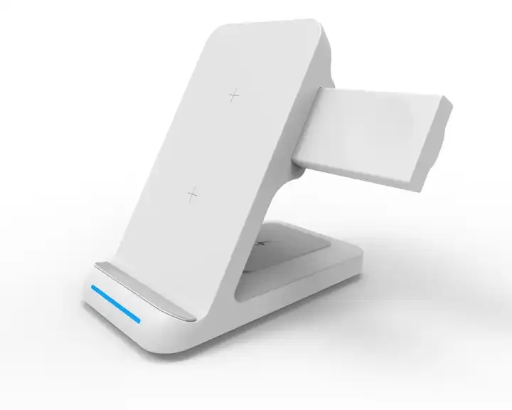 Cheap Fast Charging Station 15W Qi Universal 3In1 Wireless Charger Stand For Mobile Phone
