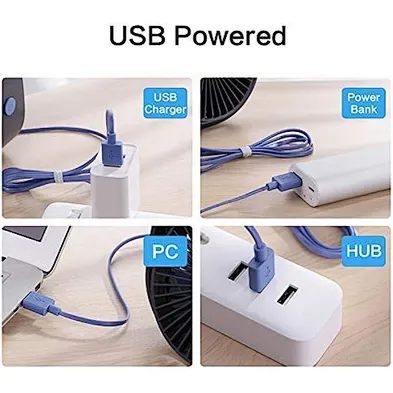 OEM ODM USB Rechargeable Fan with LED light Rechargeable smart fan mini table air cooler fan