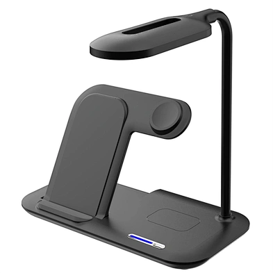 Bed Side Desk Light 4 In 1 Atmosphere Magnetic Led Table Lamp With Wireless Charger H171
