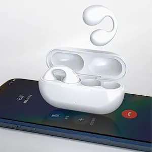 Tws Sport Earbuds Wirelee Portable Audio Clip Ear Headset Newest Bone Conduction With Digital Display Earphone