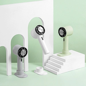 2024  travel handheld personal cooling fan custom logo  powerful portable cooling mini fan for summer