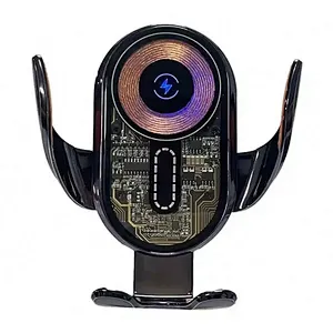 2024 New  15W Magnetic Wireless Car Charger Mount with pickup function  car wireless charger