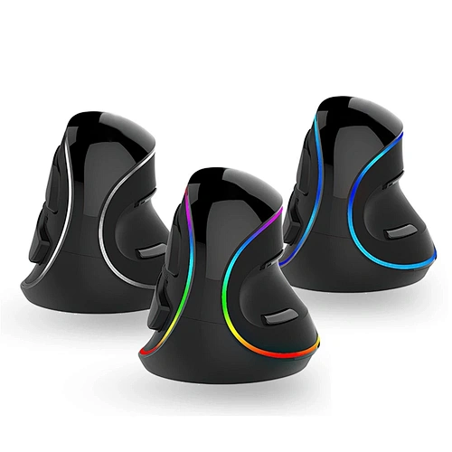 Rgb Ergonomic 2.4G Computer Wireless Vertical Pc Gaming Mouse