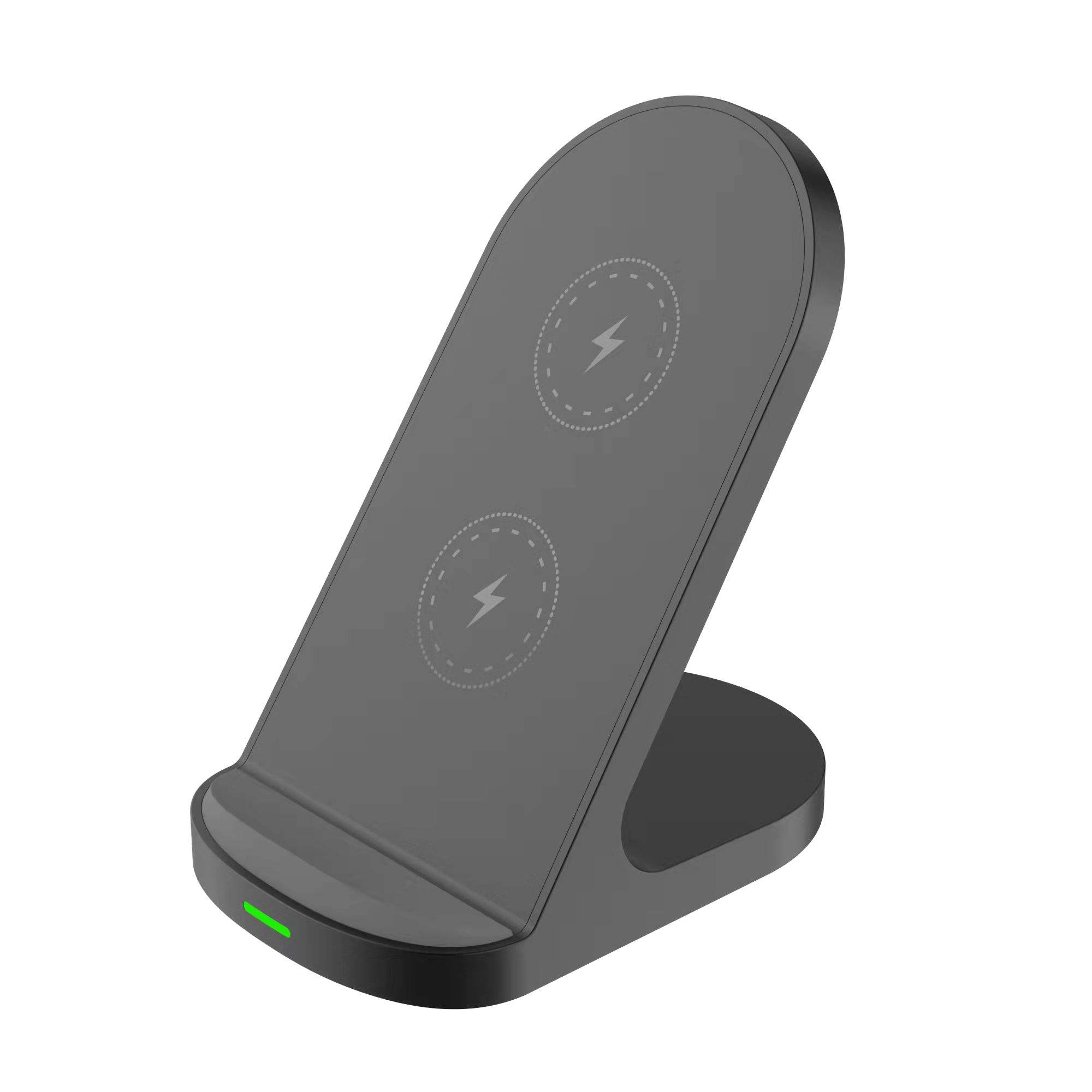 2 In 1 Stand 15W Fast Charging Qi Magnetic For phoneDock Phone Wireless Charger
