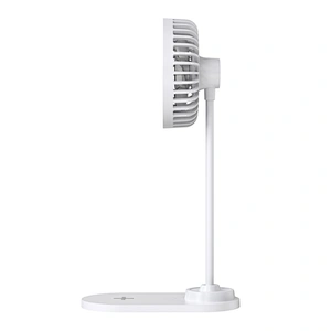 2024 multifunction wireless charger Table Qi Magnetic Wireless Charger With Fan 2 in 1 with light