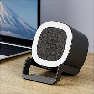 Phone Charging Quick Custom Light Fast Desktop Station BT Speaker Wireless Charger