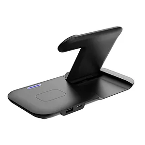 New design Magnetic Charging Foldable 3 In 1 15W Wireless Charger Stand H178